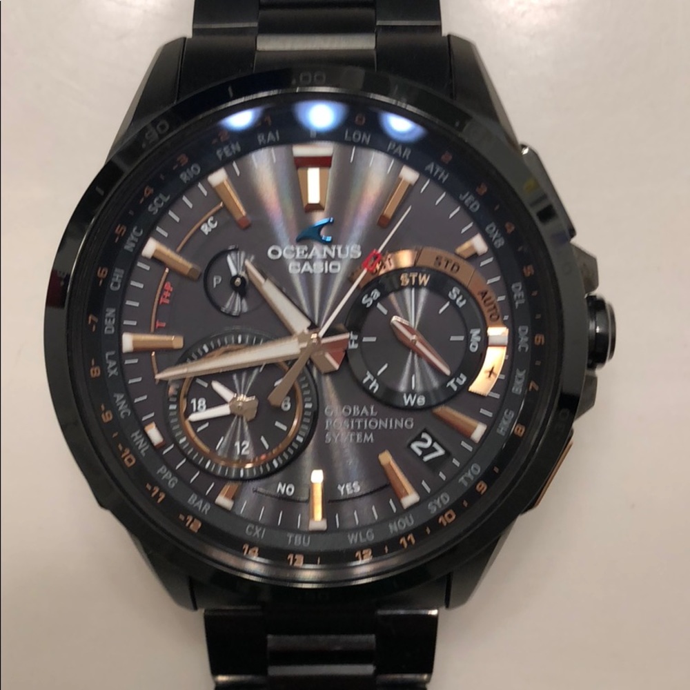 Casio Japan Oceanus Watch Ocw-g1000b-1a2jf